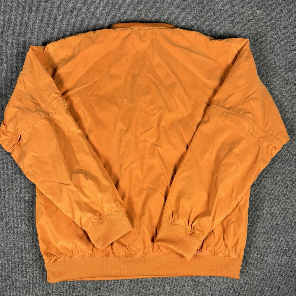 Vintage Golf Weatherproof‎ Garment Company Pullover SummerGlen Y2K Orange Medium - Picture 7 of 8